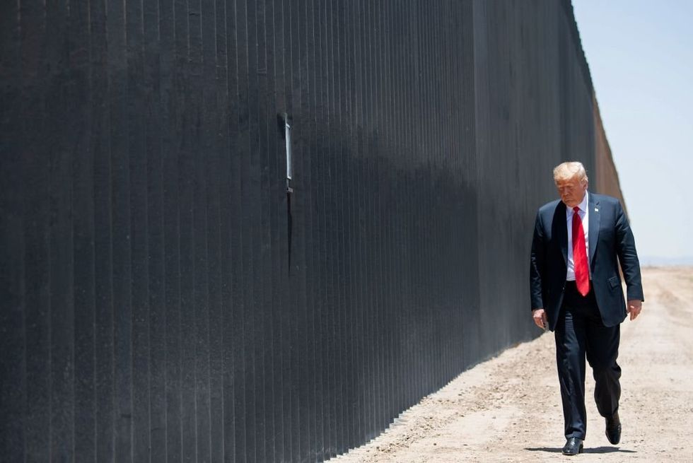 62-year-old illegal alien left to die alone by compatriots at foot of Trump wall