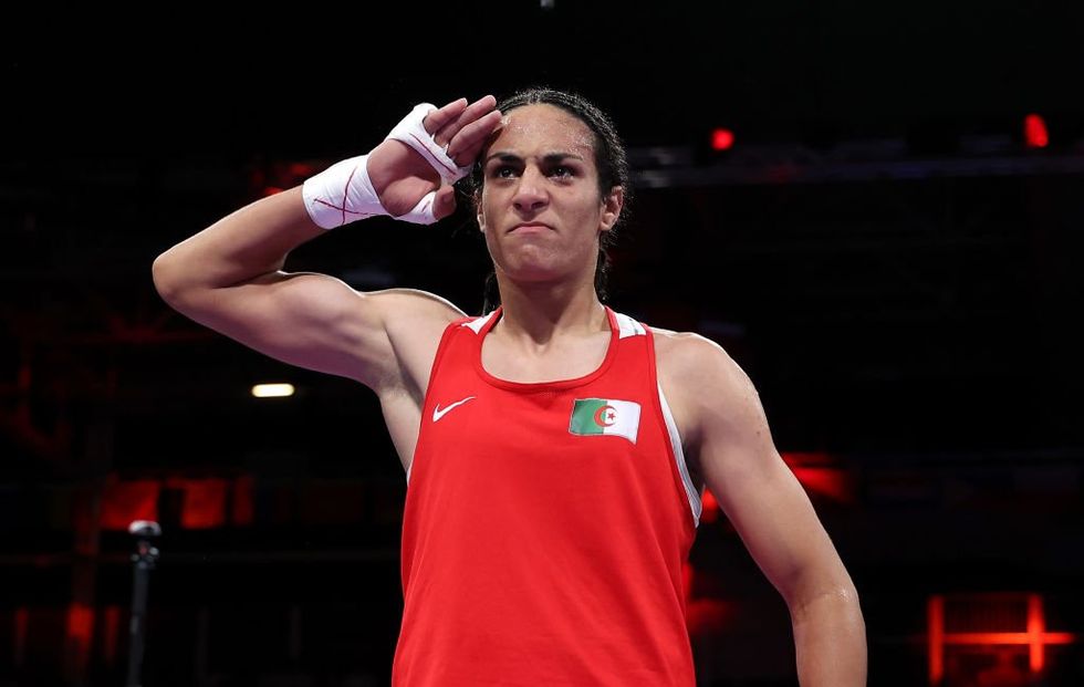 Algerian boxer dominates female opponent once again, will now fight for gold medal