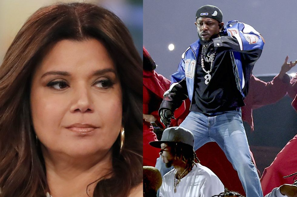 Ana Navarro jokes that Trump will ban black people from halftime over Kendrick Lamar's halftime show at Super Bowl