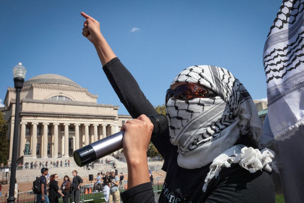 Anti-Israel students allegedly fill toilets with cement and vandalize building at Columbia University