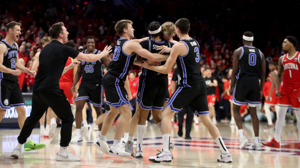 Arizona apologizes for anti-Mormon chants after controversial end to game against BYU