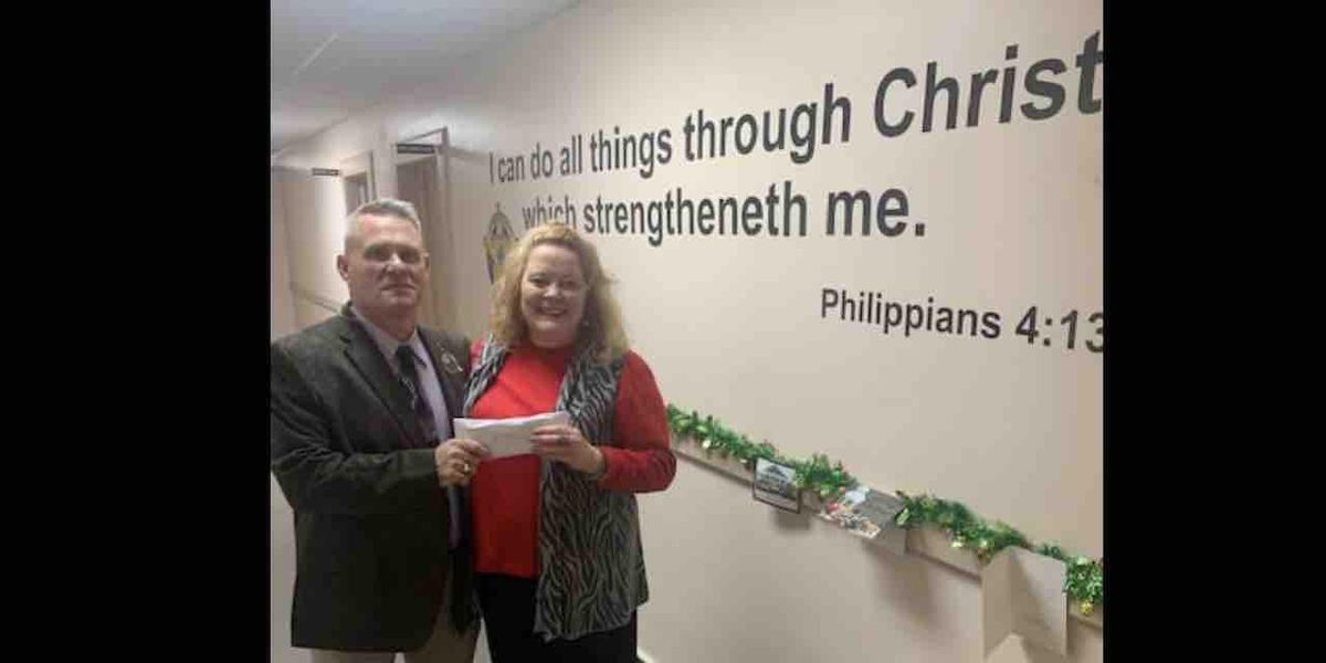 Atheist activists want Bible verse scrubbed from sheriff's office wall — but sheriff refuses to back down | Blaze Media
