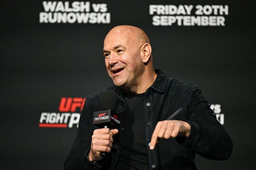 Audience member asks Dana White for UFC contract during news conference — and he might actually get one