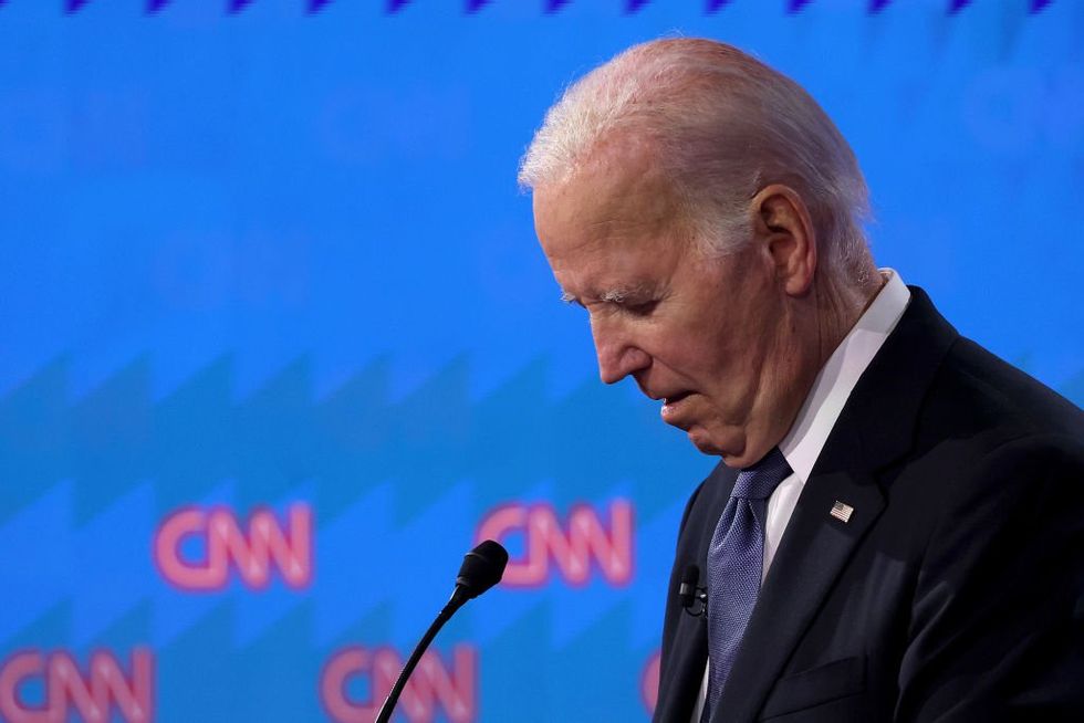 Biden does little to quell rumors about declining health during apparent phone call to Harris campaign HQ