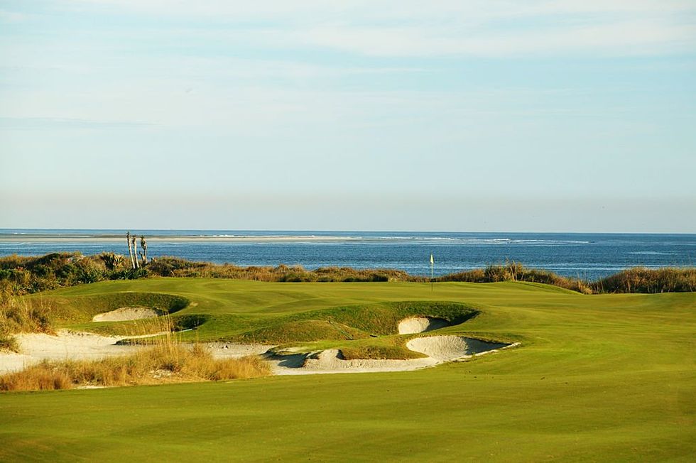 Charleston travel guide attactions: Ocean Course at Kiahwah Island