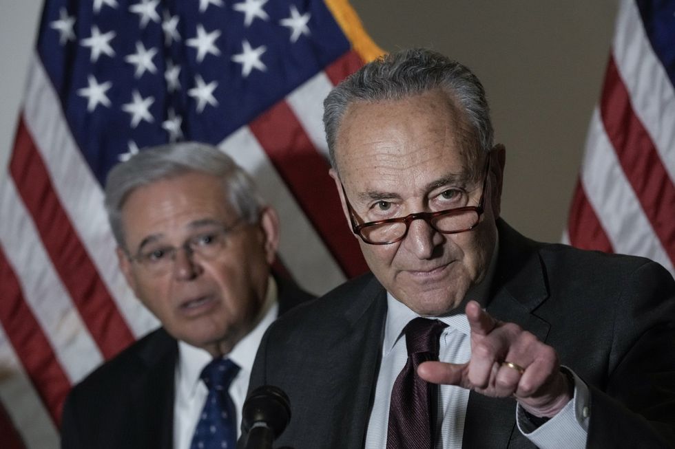 Chuck Schumer demands Bob Menendez step down from Senate after conviction on 16 counts of corruption