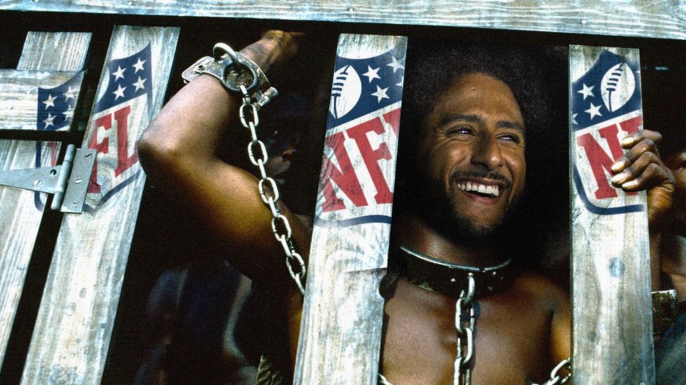 Colin Kaepernick desperately wants to be a ‘slave’ again