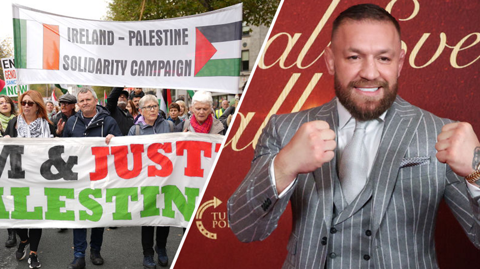 Conor McGregor condemns pro-Palestine marches in Ireland, calls for flying Hamas flag to be considered 'major crime'