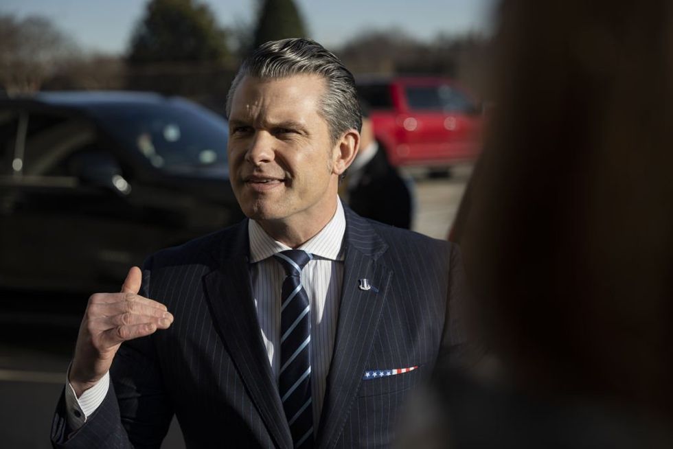 Defense Secretary Hegseth arrives at the Pentagon, lays out his priorities