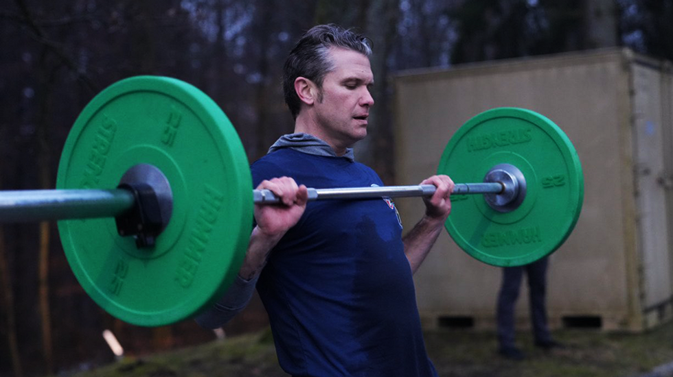 Defense Secretary Pete Hegseth's workout with US special forces is actually way harder than it looks