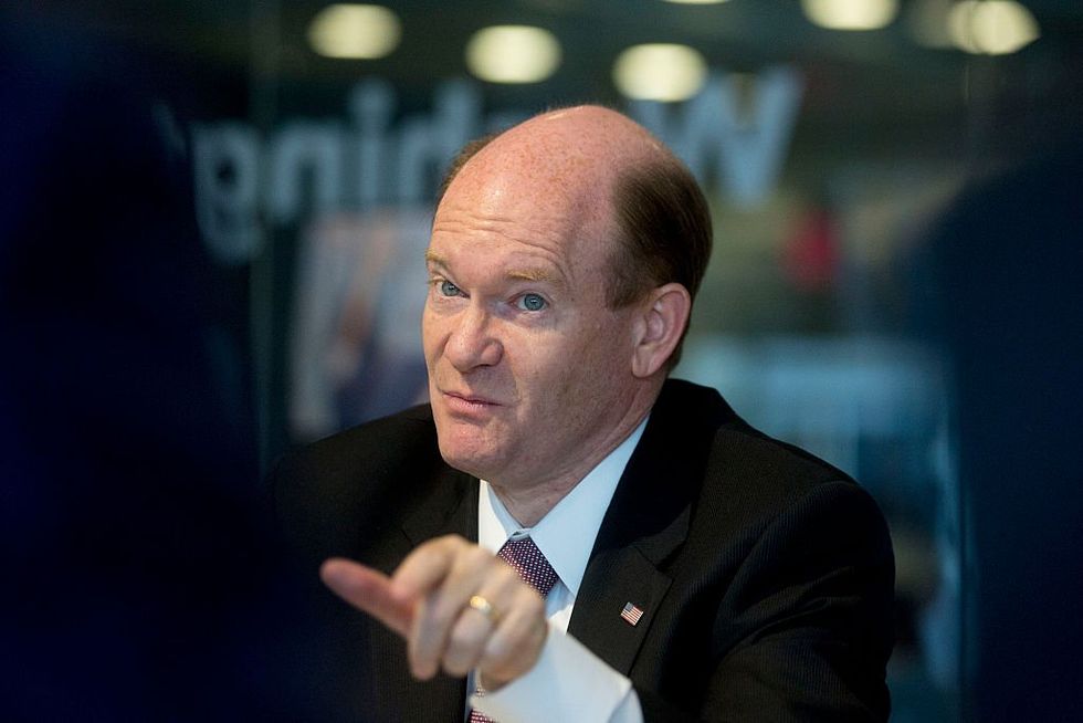 Democratic Sen. Coons admits who was behind the campaign to kick Biden out of the race