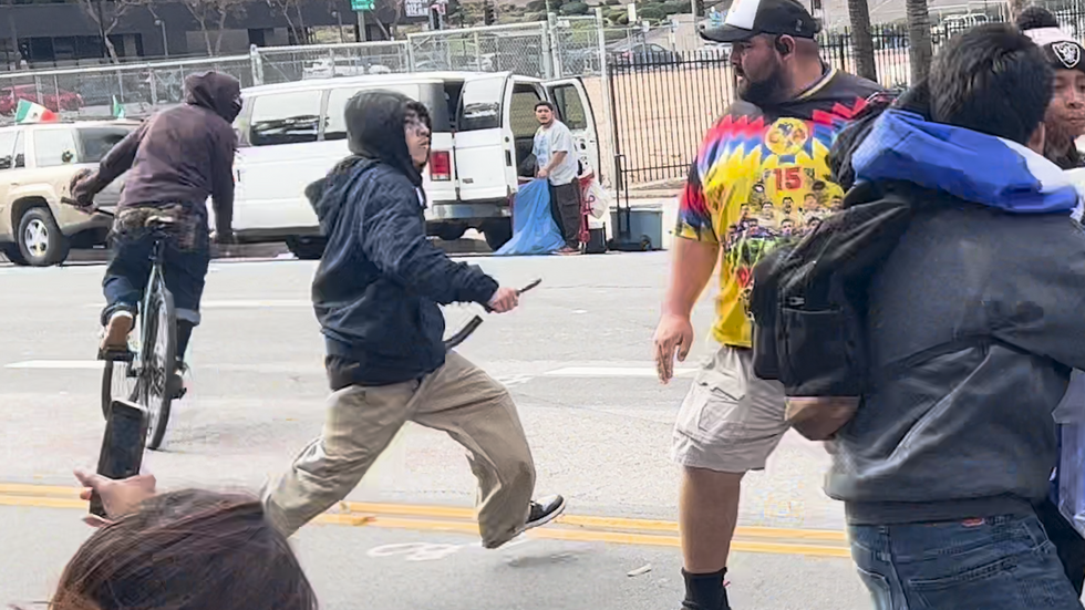 Exclusive video: Los Angeles rocked with chaotic — and sometimes violent — anti-ICE protests