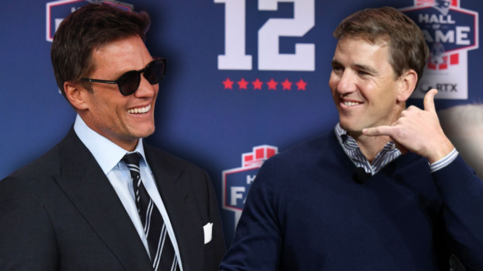 'F*** off': NFL reveals Tom Brady's wild reaction to being asked to sign an Eli Manning jersey