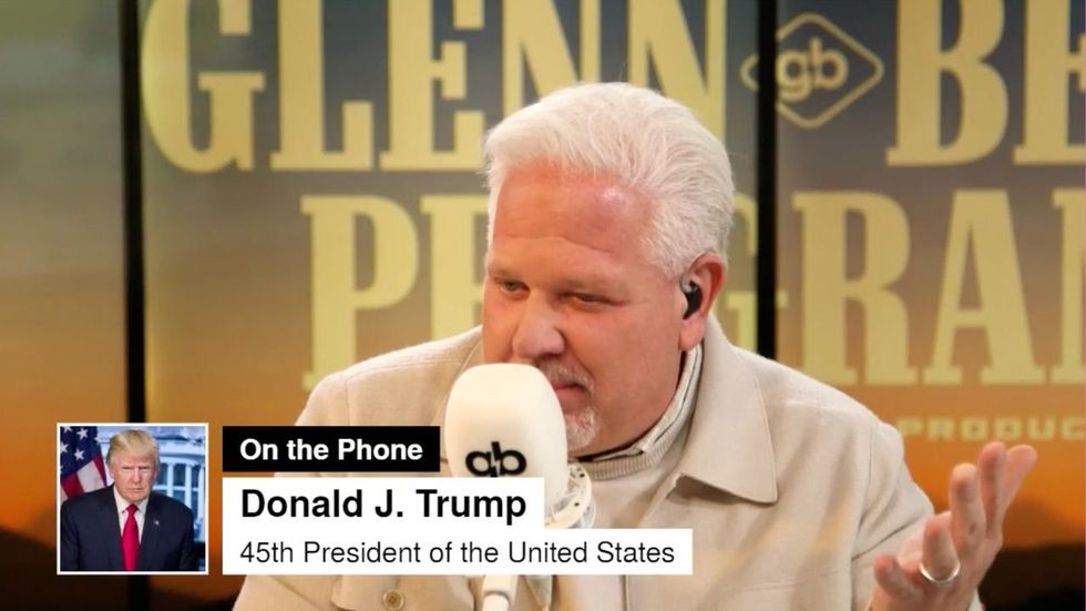 'Fighting like cats and dogs': Democrats are fractured over Biden 'overthrow,' Trump tells Glenn Beck