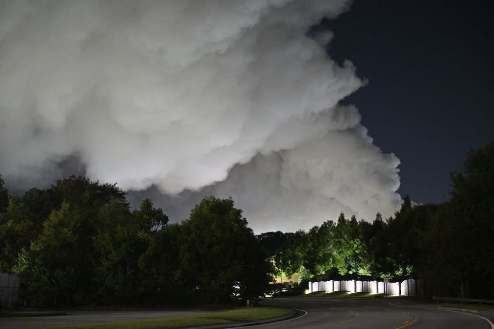 Georgia chemical plant goes up in smoke once again, prompting evacuation