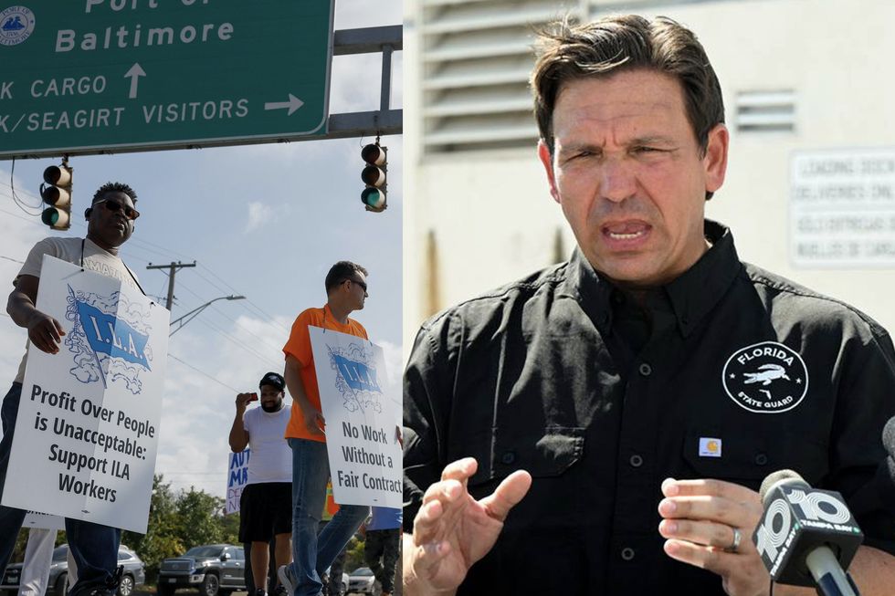 Gov. Ron DeSantis orders National Guard to end longshoremen's strike over hurricane disaster