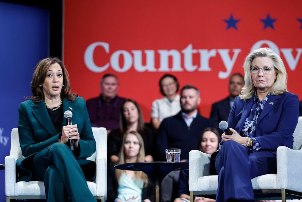 Harris tosses word salads while Liz Cheney blows remaining political capital at phony 'town hall'