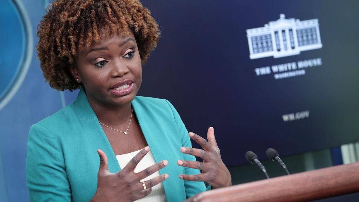 'If he's awake': Karine Jean-Pierre had another brutal press conference about Biden's stamina