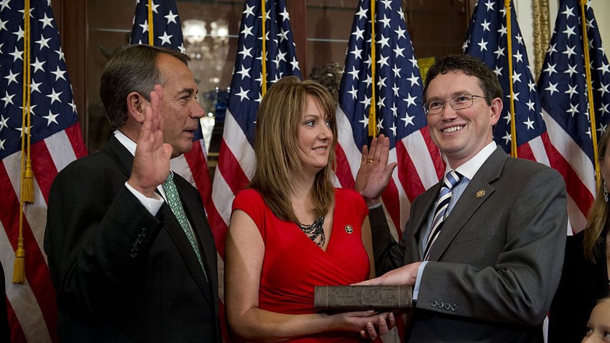 Rep. Thomas Massie announces the passing of his wife, Rhonda: 'The smartest kindest woman I ever knew'