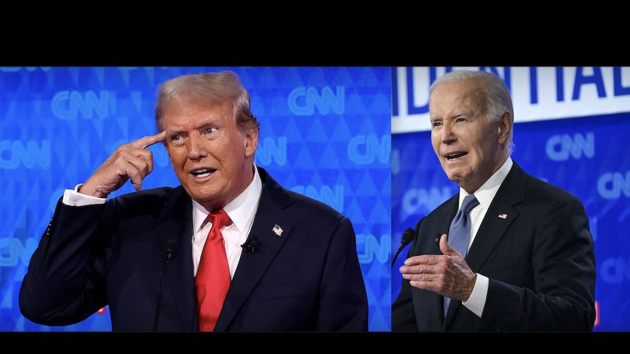 In bizarre debate moment, off-track Biden challenges Trump to golf game 'if you can carry your own bag — think you can do it?'
