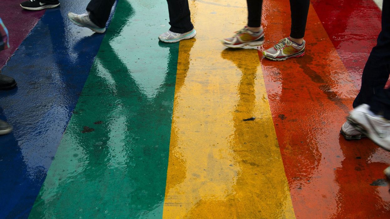 Florida teen hit with felony charges over 'doughnut-burnouts' on Pride flag crosswalk