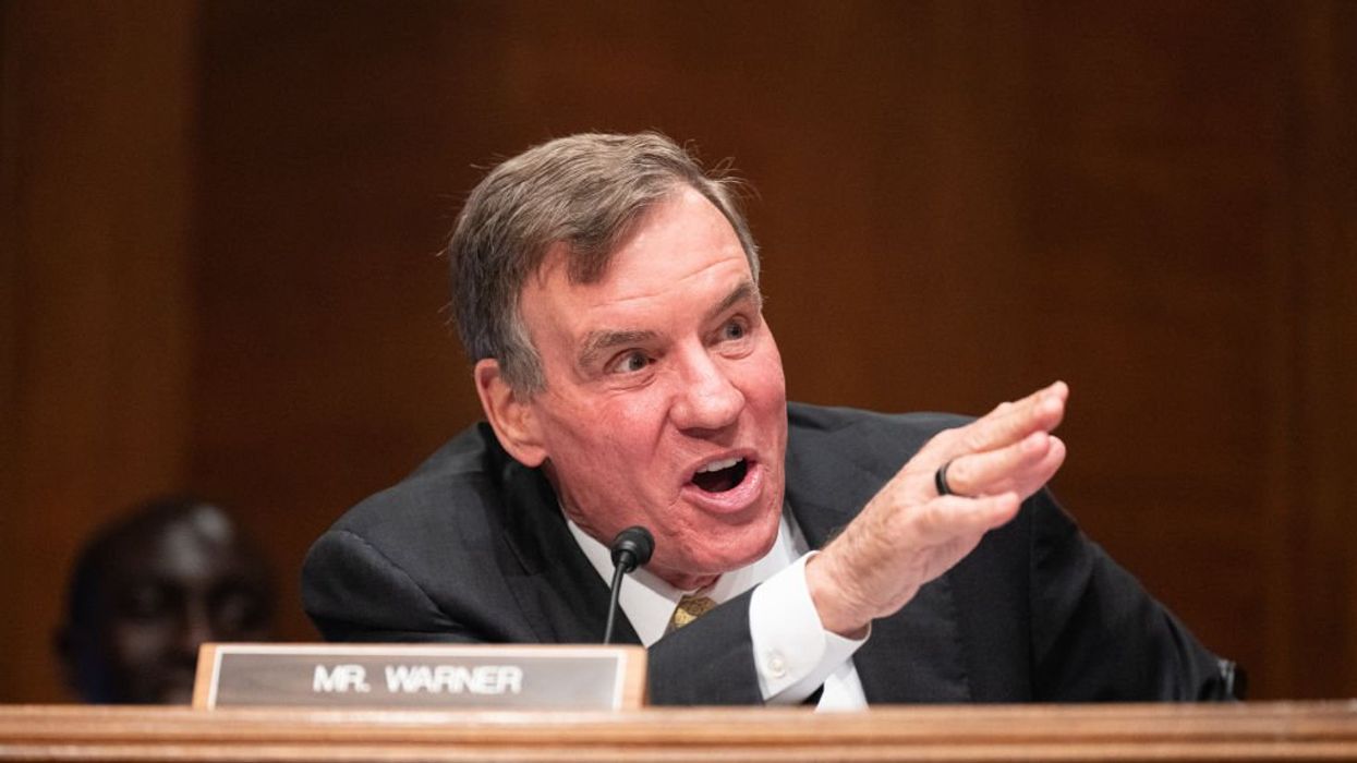 Democratic Sen. Mark Warner is reviving the Russian collusion narrative just in time for another election
