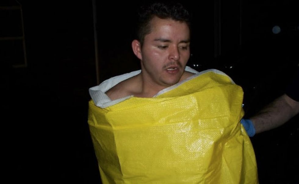 Cops Catch Naked Man Who Broke Into Homes, Drank Booze, Frolicked in Hot Tub