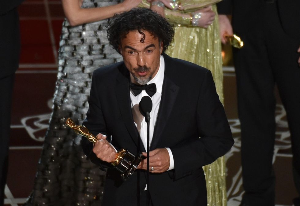 What a Mexican Filmmaker Suggests the 'Government' Might 'Inflict' Seems to Take Oscar Crowd a Bit Off Guard