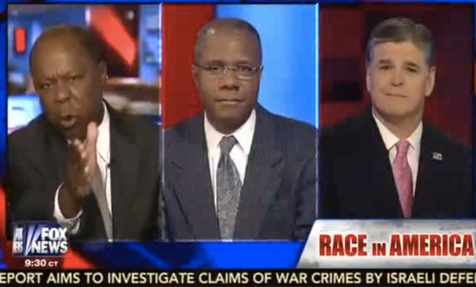 Civil Rights Attorney Absolutely Loses It on Hannity and a Fellow Guest During Fiery Segment About Race Relations