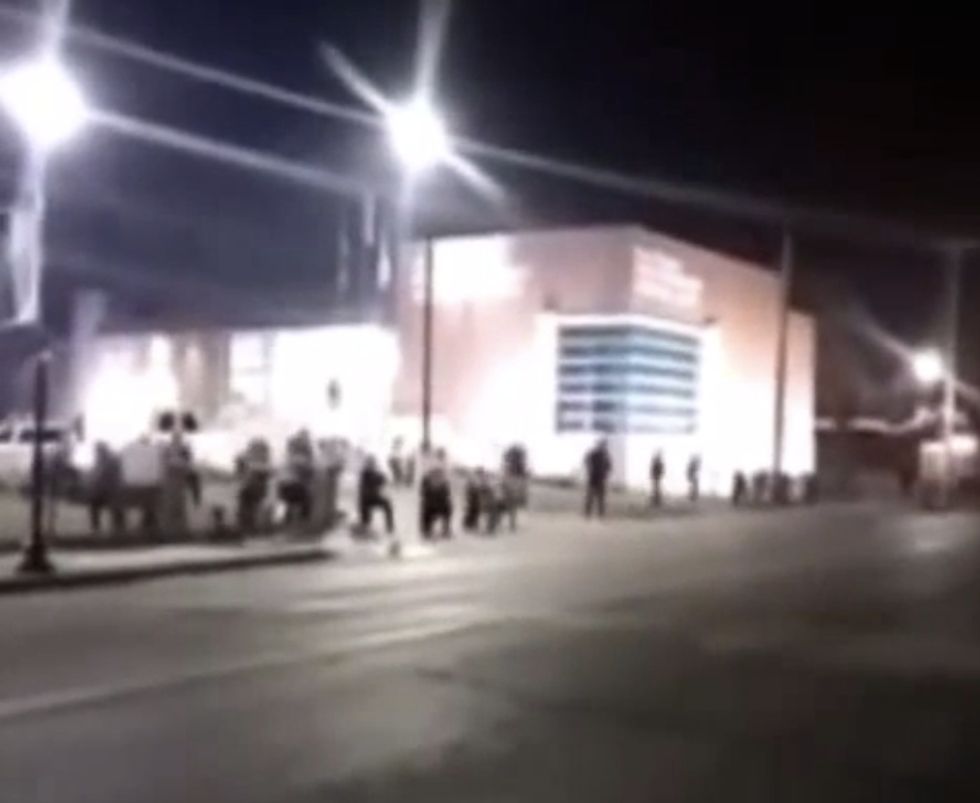 Raw Video Captures the Moment Cops Were Shot in Ferguson — and a Disgusting Reaction From Someone at the Scene