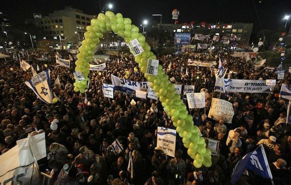 Netanyahu Vows He Will Not Give Up Territory, Quotes Book of Isaiah in Final Rally Before Tuesday’s Election