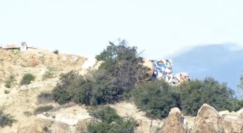 Mysterious Object Appears Atop a California Mountain Lookout