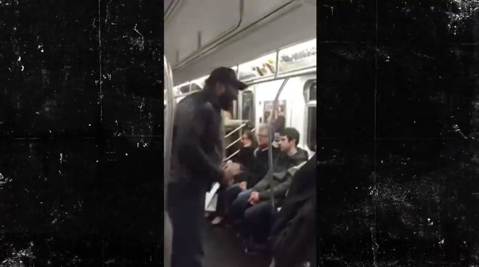 Walking Dead Star Absolutely Loses It In Profanity Laced Tirade On New York City Subway Blaze 