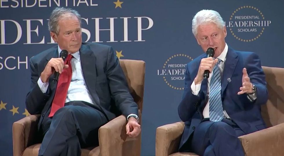 Everyone Should Hear the Two Minutes of Life Advice George Bush & Bill Clinton Just Gave Graduates