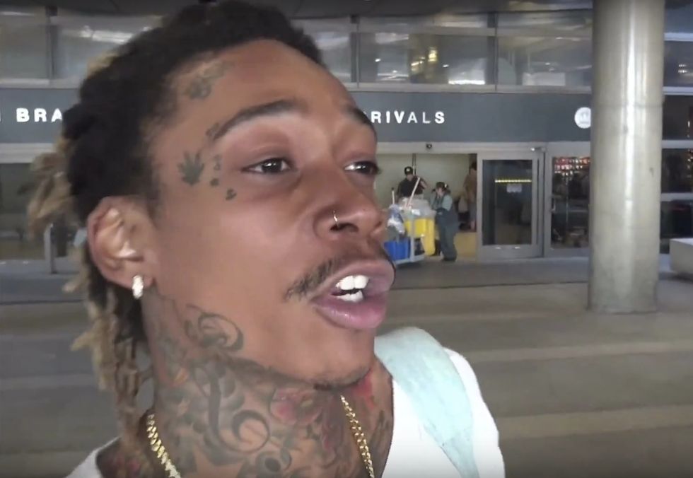 Rapper 'Slammed and Cuffed' at Airport — Because He Wouldn't Stop Riding His Hoverboard?