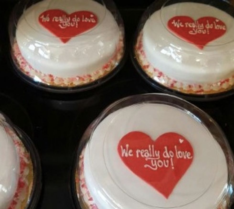 Bakers' Surprise 'Love' Cakes Spark a Big Response From Gay Rights Groups Who Received Them