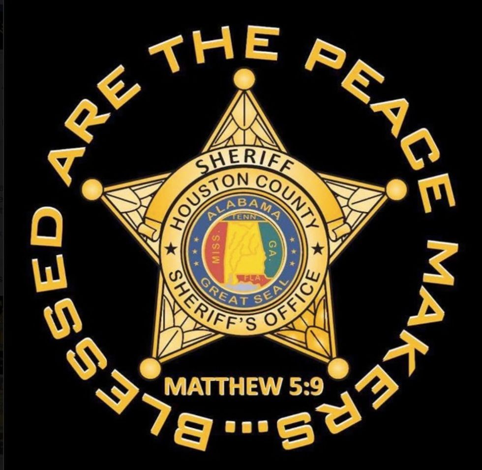 Alabama Sheriff Just Removed These Four Biblical Words From Patrol Cars — and Atheists Are Now Claiming Victory