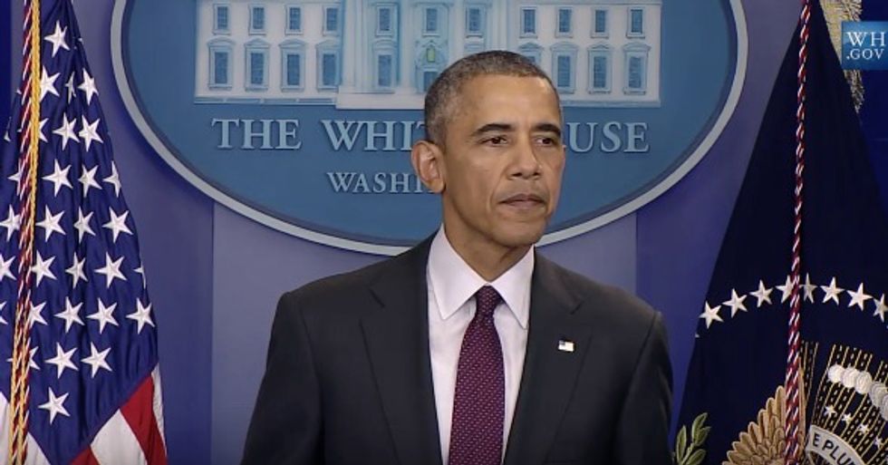 Obama Doesn't Mince Words in Call for Gun Control After Oregon Shooting: 'Prayers Are Not Enough