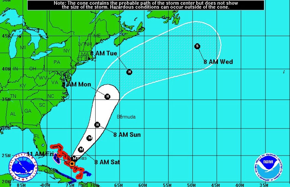 U.S. Coast Guard Searching for Ship With 33 People Missing in Hurricane Joaquin