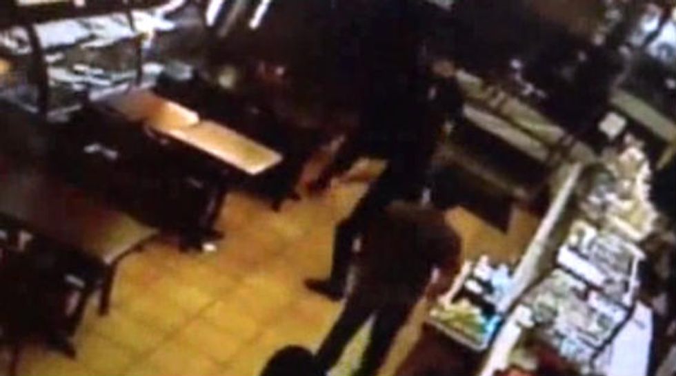 Disturbing Surveillance Video Captures Man's Profanity-Laced, Anti-Muslim Tirade at NYC Restaurant