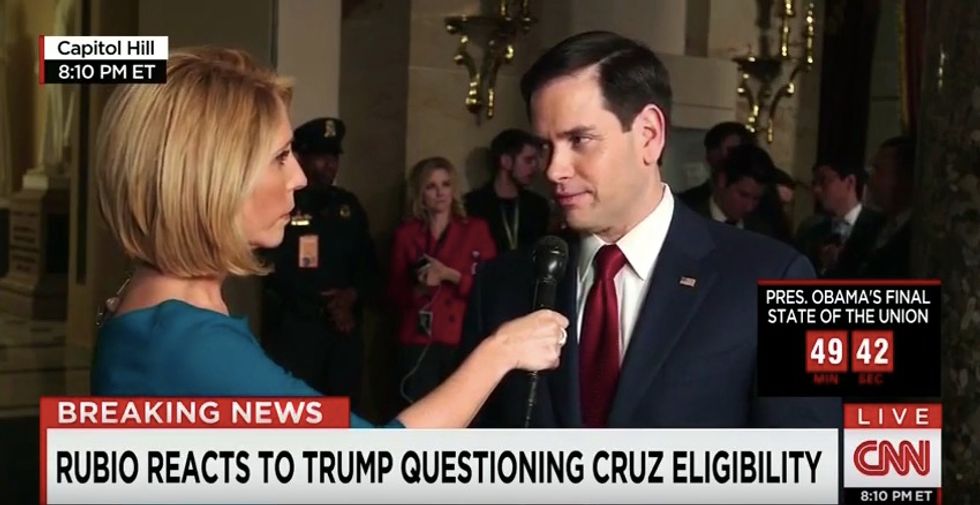 Marco Rubio Defends Ted Cruz's Presidential Eligibility: 'It's a Non-Issue