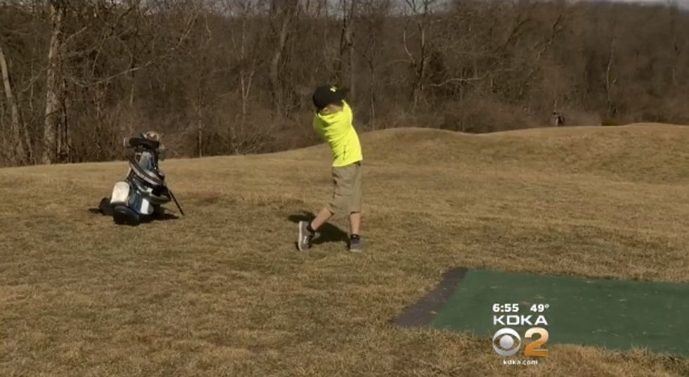 5-Year-Old Golfer Scores a Hole-in-One