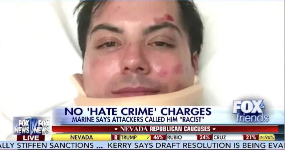 Teens Who Allegedly Knocked Decorated Marine Unconscious After Asking Him if 'Black Lives Matter' Won't Be Charged With Hate Crime