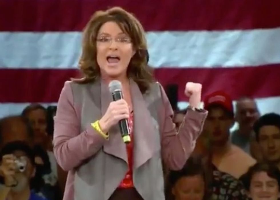 Palin Blasts Anti-Trump Protesters for ‘Petty, Punk-Ass Little Thuggery Stuff,’ Chides Media for Being ‘on the Thugs' Side\