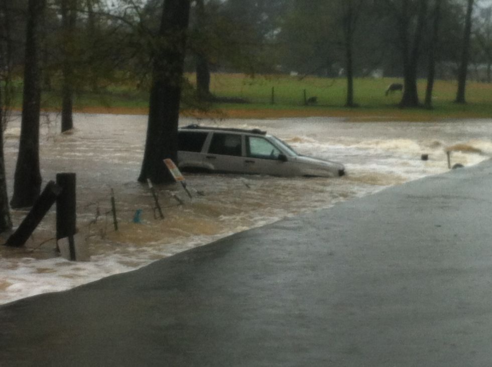 Louisiana Police Officer Attempts Heroic Flood Water Rescue — Now He Reportedly Faces Disciplinary Action