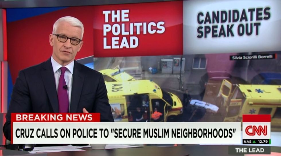 Can You Name a Neighborhood?': CNN Host Grills Cruz Over Proposal to 'Secure Muslim Neighborhoods