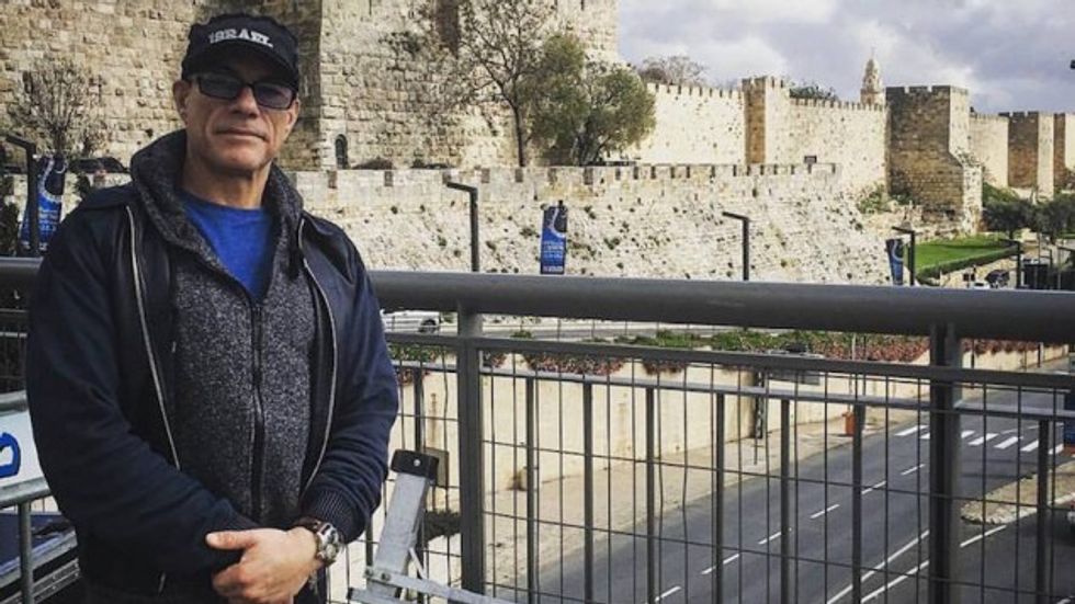 Jean-Claude Van Damme Edits ‘Shalom’ Facebook Status From Jerusalem After Being Trolled by Pro-Palestinians