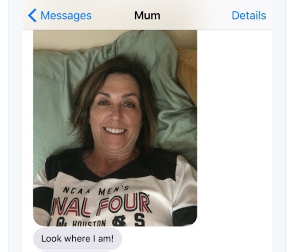 Mom Thought She Snapped A Selfie In Daughters Dorm Room — Her Wrong Dorm Pic Is Now Viral