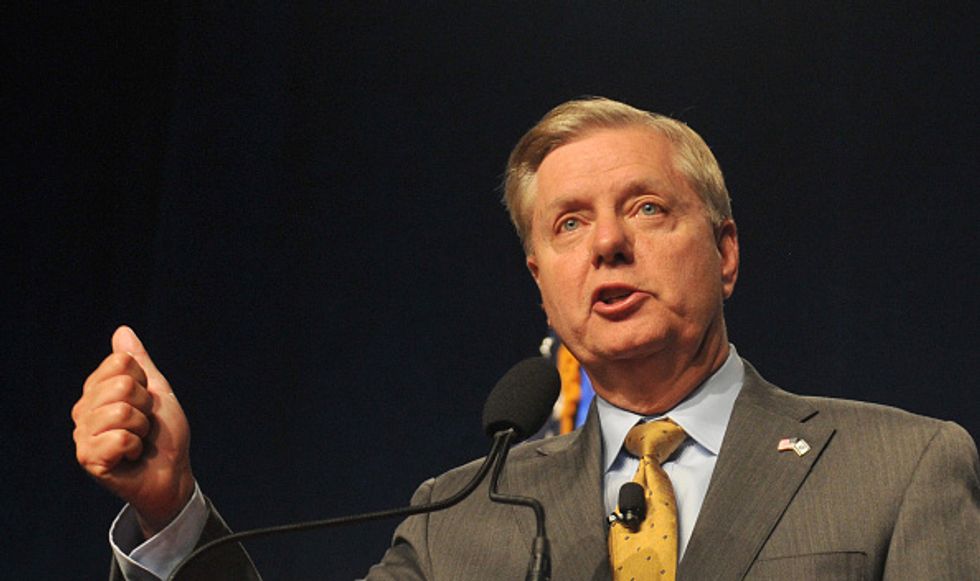 Lindsey Graham Urges Republicans to Rescind Trump Support: 'If Anybody Was Looking For an Off-Ramp, This Was Probably It