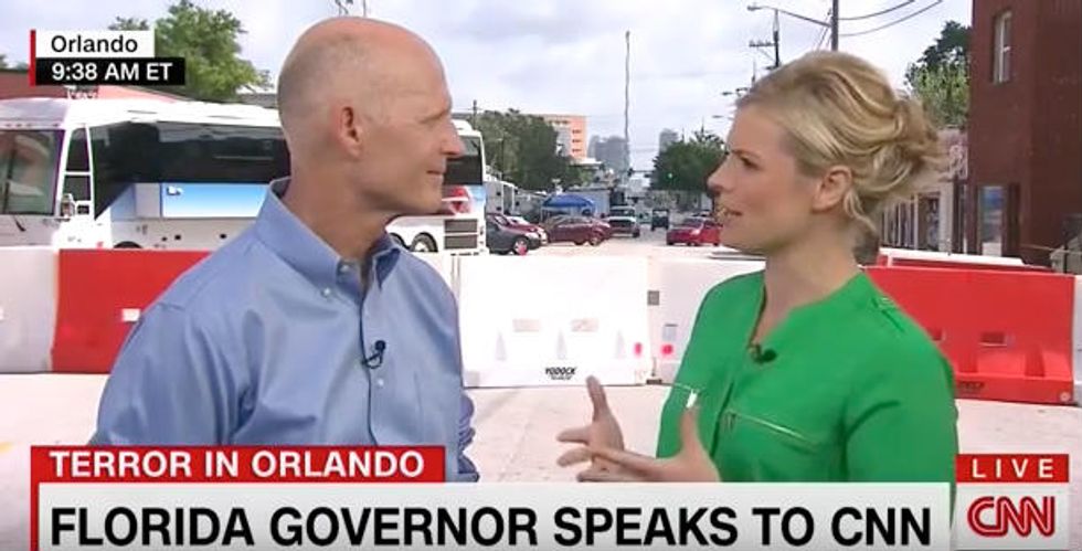 CNN Reporter Asks Fla. Governor if He ‘Accepts Any Responsibility’ for Gun Laws in Wake of Orlando Attack